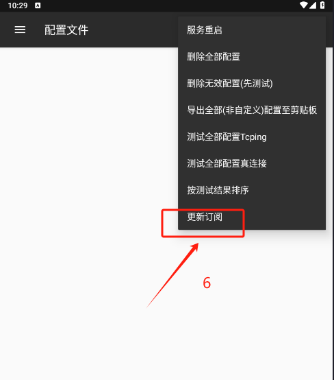 v2rayN 图文使用方法第三步